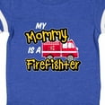 thumbnail image 4 of Inktastic My Mommy is a Firefighter with Fire Truck Boys or Girls Baby Bodysuit, 4 of 5