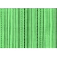 thumbnail image 1 of Ahgly Company Indoor Rectangle Abstract Emerald Green Modern Area Rugs, 4' x 6', 1 of 4