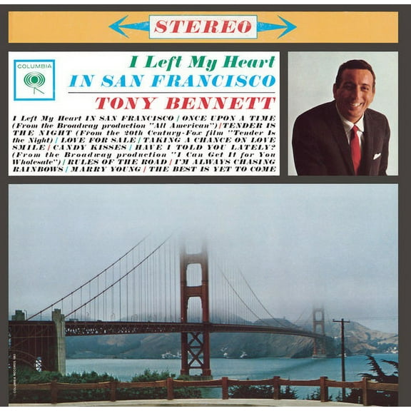 Tony Bennett - I Left My Heart in San Francisco - Music & Performance - CD