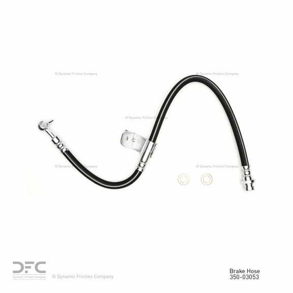 Front Left Dynamic Friction Company Brake Line Hose 350-03053 For 2009-2014 Hyundai Genesis