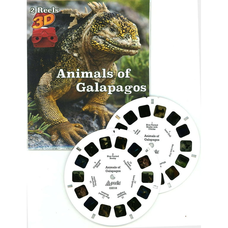 Animals of Galapagos - Classic ViewMaster 2 Reels 