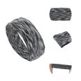 thumbnail image 3 of Unique Bargains 1 Pc Perspiration-Wicking Headband for Yoga Black White, 3 of 6