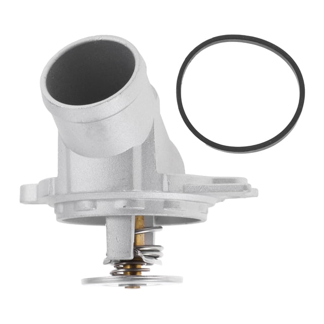 Ensamblaje de la carcasa del termostato del motor de Unique Bargains para Mercedes-Benz C240 E320 E500 Aleación de aluminio No.1122030275
