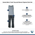 thumbnail image 5 of Hanes  Tank Top and Woven Pajama Pant Set (Men), 5 of 5