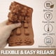 thumbnail image 3 of Christmas Silicone Mold - Gingerbread & More - 30-cavity, 3 of 5