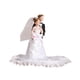thumbnail image 4 of Figura de pastel de bodas, estatua de pareja, resina coleccionable multiusos, novia occidental A, 4 of 9
