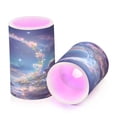 thumbnail image 7 of Yayeee Flameless Candles with Remote Flickering Battery Operated Multi Color Changing, Floral Moon, 7 of 7