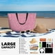 thumbnail image 5 of Fotbe Glitter Pink Bolsa de Viaje para Playa - Resistente al Agua, Bolsa Tote de Gran Capacidad y Ligera con 7 Bolsillos para Mujeres y Hombres, 5 of 7