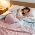 thumbnail image 7 of SUYOLL A Soft Gradient Summer Cooling Blanket Comforter For Cozy Nights And Light Sleep Lightweight Comfortable Have a Nice Sleep, 7 of 7