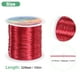 thumbnail image 3 of Alambre de joyería de 0.4 mm, calibre 26, 328 pies de alambre de manualidades de cobre para hacer joyas/plantar/tejer/manualidades DIY, alambres de metal suave [100M, rojo], 3 of 7