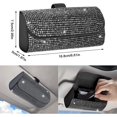thumbnail image 2 of Soporte para gafas de sol para coche, estuche para gafas de sol, universal, para automoción, cristales brillantes, soporte para gafas, caja protectora, caja de almacenamiento, organizador co JFHHH pequeña, 2 of 5