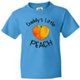 thumbnail image 3 of Inktastic Daddy's Little Peach Cute Peach Heart Youth T-Shirt, 3 of 5