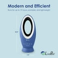 thumbnail image 4 of LivePure Bladeless Indoor/Outdoor Rechargeable Fan, Lavender, 4 of 10