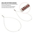 thumbnail image 4 of Aromatherapy Necklaces, Fade  Hollow Pattern Stainless Steel Essential Oil Diffuser Necklace  For Men For Meditation, 4 of 8