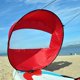 thumbnail image 5 of Kayak plegable de 42 pulgadas con paleta de viento, vela emergente con ventana transparente (rojo) Likrtyny Para estrenar, 5 of 9