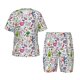 thumbnail image 1 of Fotbe Fun Animal with Unicorn Pijama Estampada de 2 Piezas para Niños – Ropa de Dormir de Manga Corta Cómoda para Niños y Niñas, Camiseta y Shorts de Algodón-Large, 1 of 6