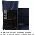 thumbnail image 3 of 3 Pieces Computer Dust Cover Monitor + Keyboard+ Computer Host Pc Dust Proof Computer Covers Case Computer Dust Cover for Desktop Pc CPU Tower Protector (32'' Monitor Set Blue), 3 of 5
