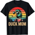 thumbnail image 2 of 100% Cotton Unisex Women Vintage Duck Mom Duck Farm Mama Duck Mothers Day T-Shirt, 2 of 5