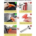 thumbnail image 2 of Herramienta para romper ventanas de automóvil de 4 piezas, rompe vidrios y cortador de cinturón de seguridad, herramienta de escape de automóvil, cortador de cinturón de seguridad para romper ventana, 2 of 5