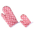 thumbnail image 4 of PAMINGONO 2Pcs Thermal Touch Gloves for Baking and Grilling in Pink Cotton with Heat Resistance, 4 of 8