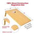 thumbnail image 2 of GoSports Regulation Size Cornhole Bean Bag Outdoor Backyard Lawn Game, Bamboo, 2 of 5