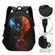 thumbnail image 3 of Easygdp Red And Blue Fire Bird Mochila para Laptop de Viaje con Puerto USB, Mochila para Laptop con Puerto de Carga USB para Mujeres y Hombres, 3 of 7