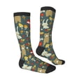 thumbnail image 3 of Balery Cute Animal Forest Fun Novelty Socks Men'S Women'S Crew Socks Funny Crazy Novelty Socks Quirky And Cool Socks, 3 of 9