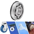 thumbnail image 2 of Rodamientos de bolas de ranura profunda 6306NR de Unique Bargains 30x72x19mm Tipo abierto lubricado 1 Pcs Carro Scooter Patineta Rueda Universal Tono plateado, 2 of 6