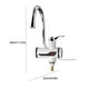 thumbnail image 3 of Grifo Caliente Eléctrico para El Lavado Instantáneo Platos Calentamiento Rápido Grifo Caliente Tres Segundos (Enchufe A La UE) [Regulaciones Europeas Suministro Agua], 3 of 9