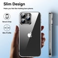 thumbnail image 3 of Htwon pour iPhone 14 Pro Max Étui TPU avec Protecteur d'Objectif de Caméra Intégré Anti-Jaunissement & Protection contre les Chutes, 3 of 10