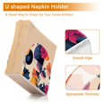 thumbnail image 5 of Yayeee Napkin Holder for Table Kitchen Paper Tissue Organization, Flowers Pattern Style, 5 of 8