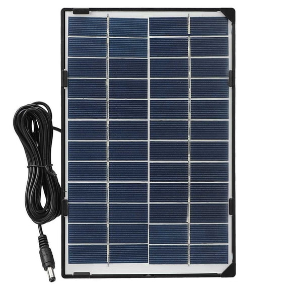 6W12V Solar Panel Energy Panel Outdoor Camera Fan Solar Garden Lighting Portable