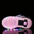 thumbnail image 3 of YAZI Kids Roller Shoes Boy Girl Sneakers with Wheels Become Sport Sneaker with Led for Christmas Birthday Children Show Gift, 3 of 14