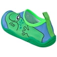 thumbnail image 4 of Lil' Fins Kids Water Shoes - Beach Shoes | Summer Fun | 3D Toddler Water Shoes Kids | Quick Dry | Swim Shoes Frog 6/7 M US, 4 of 5