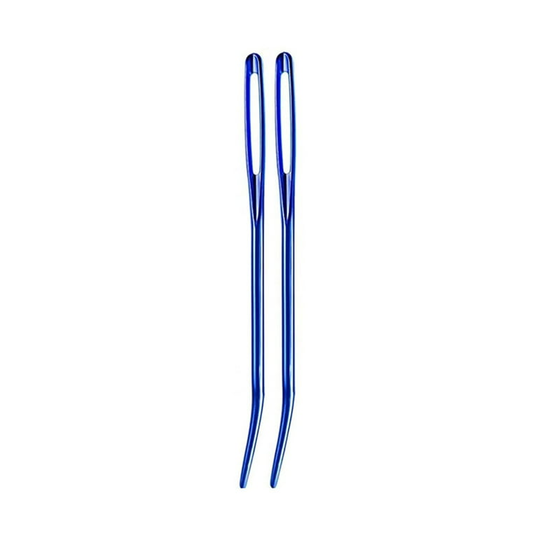 Wool Needles/Darning Needles with a Curved & Blunt Tip from Hobbii