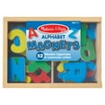 Melissa & Doug 52 Wooden Alphabet in a Box Uppercase and