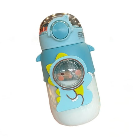 

Portable Water Bottle Cartoon BPA Free Drinking Bottle with Shoulder Strap