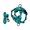 blue-L, variant on Upgraded Double Partial Meditative Pet Harness Strengthened Observability Security Ventilated Net for Shadowy Conditions
