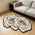 thumbnail image 2 of YingYouFu Diatomite Bath Mat, Quick Dry Water Absorbent Non-Slip Decorative Floor Pad Bathroom Rug, Floor Mat for Bathroom, Vanity, Bedroom, Indoor Multipurpose Floor Cover, 2 of 6
