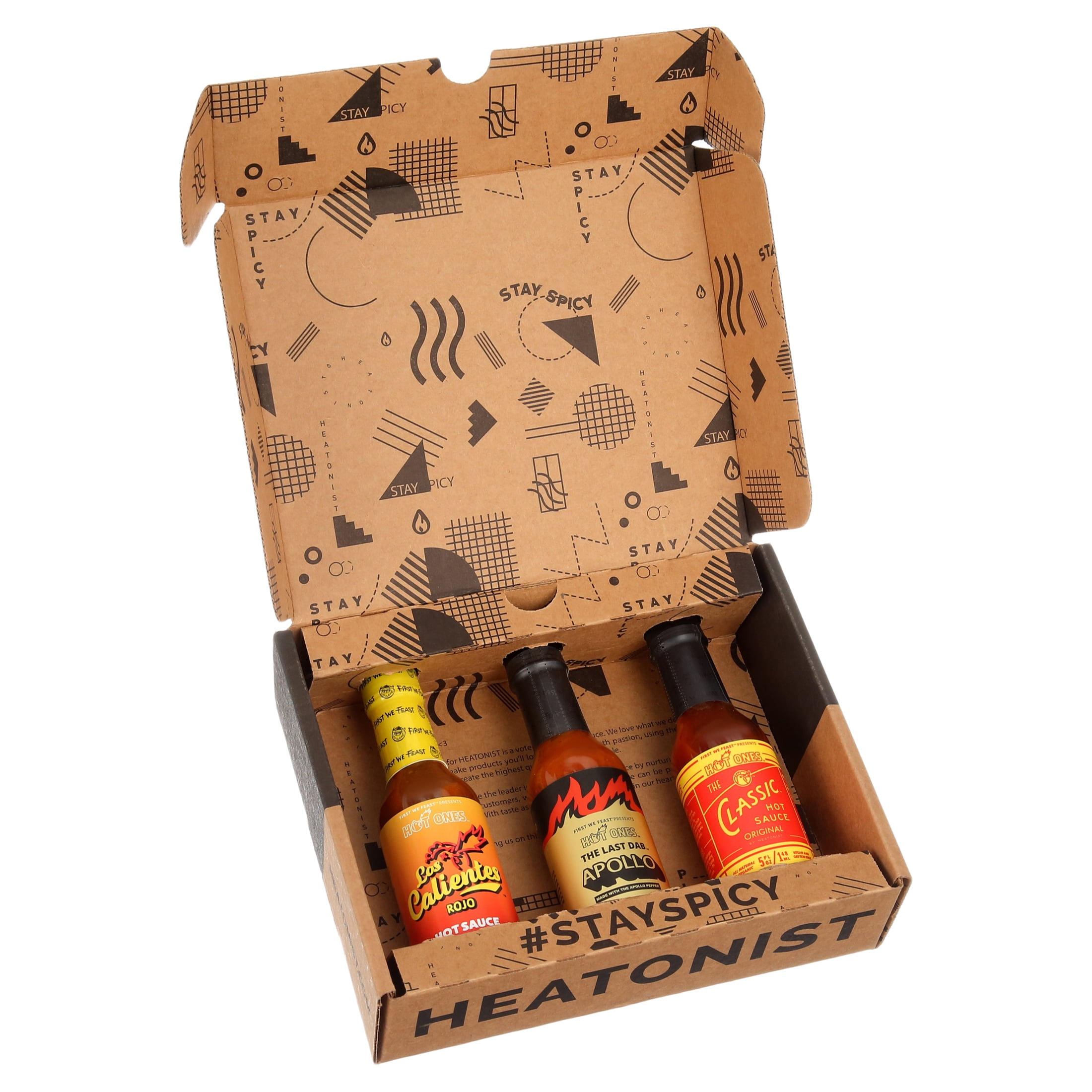 Hot Ones Hot Sauce Trio