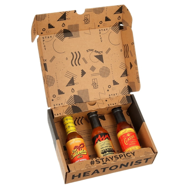 Hot Ones Hot Sauce Party Pack, 5 Ounce (Pack of 5) 