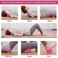 thumbnail image 3 of LinenLoon Peanut Massage Ball. Peanut Double Lacrosse Massage Roller Ball for Back Neck Shoulder Spine Legs Hips. Deep Tissue Peanut Roller Ball Trigger Point Muscle Massage Ball. Pink, 3 of 5