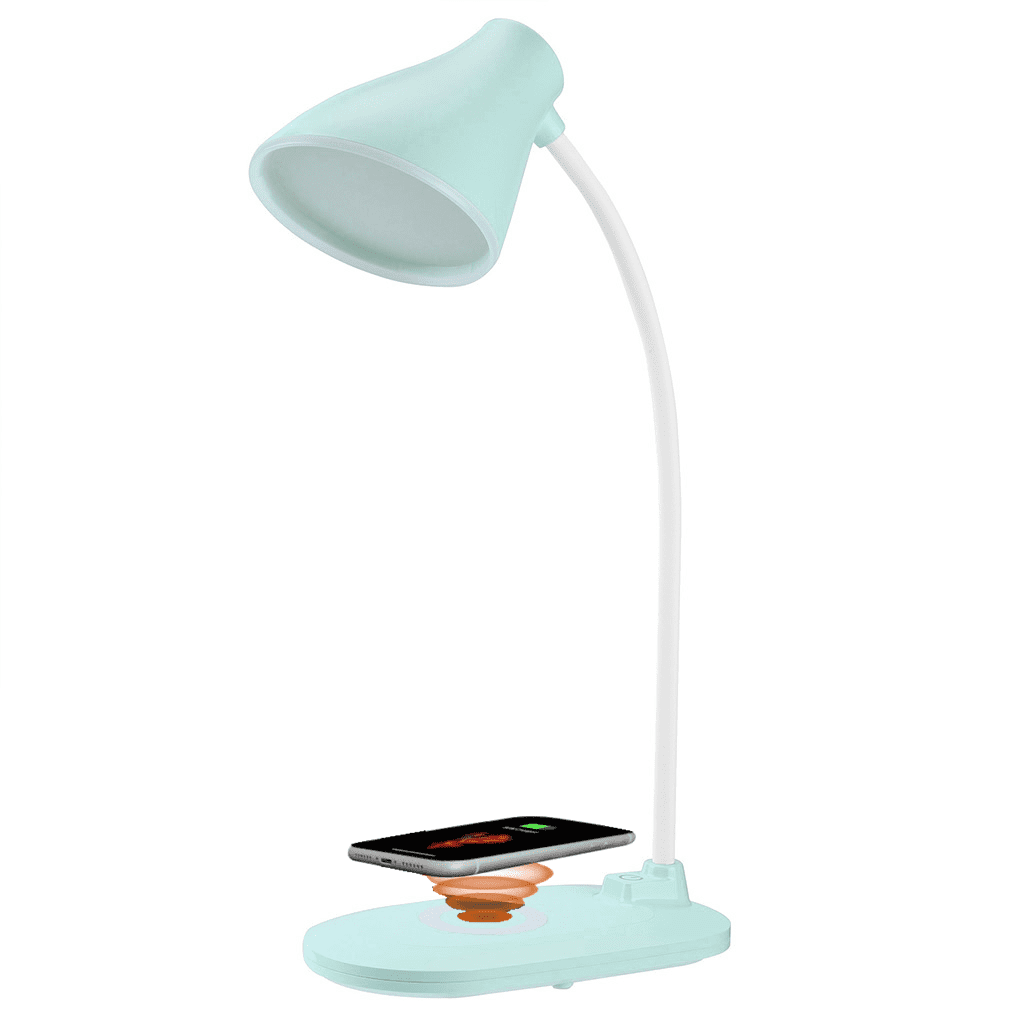 desk lamp and wireless charger