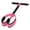 Pink, variant on Purple Foot Pedal Resistance Trainer Sit-up Assistant for Home Fitness Core and Leg Workouts