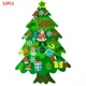 thumbnail image 3 of Árbol de Navidad de fieltro DIY Decoración navideña para el hogar Navidad Noel 2024 Adornos navideños de Año Nuevo Papá Noel Regalos de Navidad para niños, 3 of 5