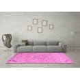 thumbnail image 3 of Ahgly Company Indoor Rectangle Abstract Pink Modern Area Rugs, 4' x 6', 3 of 4