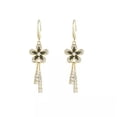 thumbnail image 4 of K-KED Silver Angel Wing Crystal Earrings Drop Dangle Ear Stud For Women Jewellery-Style_8, 4 of 6