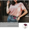 thumbnail image 4 of Étui JEW Compatible avec iPhone 12 Pro Max 6.7 Pouces et iPhone 12 Pro Max Pro, Étui en Silicone Liquide Mince Protection Pare-Chocs Antichoc 6.7 Pouces Violet Rouge, 4 of 5