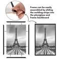 thumbnail image 5 of Americanflat 11x17 Picture Frame 3 Pack Polished Front Cover Slide Photo Buildable Molding Fusion - Black, 5 of 9