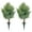 green, variant on Danolapsi Artificial Cypress Shrub Ball Trees 2 Pack 30" Inch Fake Evergreen Plants with Ground Spikes Outdoor Artificial Plants Resistant to UV Ray for Front Porch Garden Indoor Outdoor